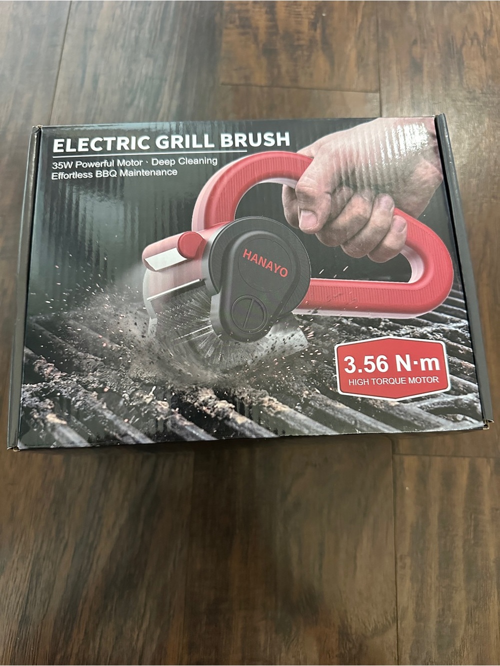 Electric Grill Brush Rechargeable BBQ Grill Cleaner – New Open Box
